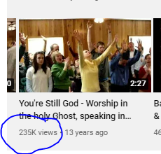 You're still God